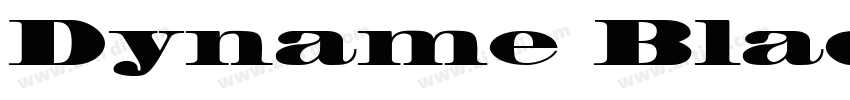 Dyname Black SSi Bol字体转换 Dyname Black SSi Bol字体转换